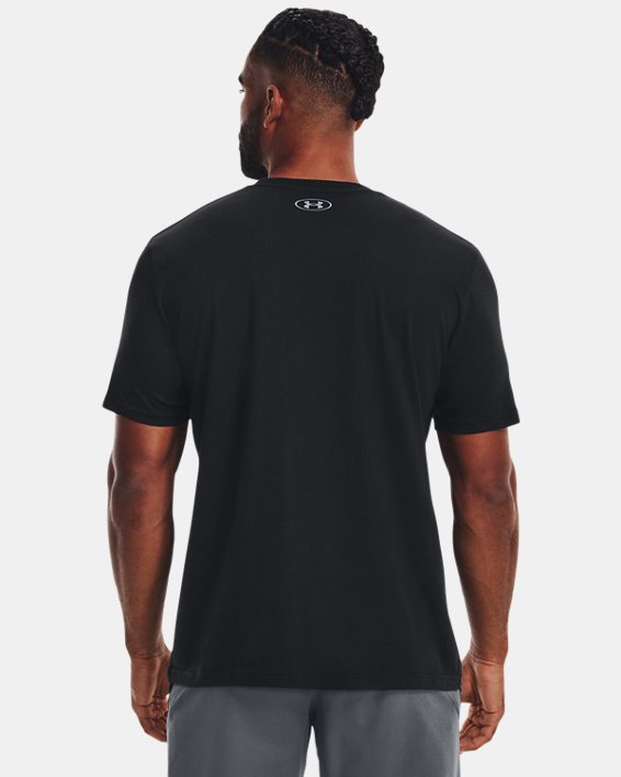 Men's UA Stacked Logo Fill T-Shirt, Black, pdpMainDesktop image number 1
